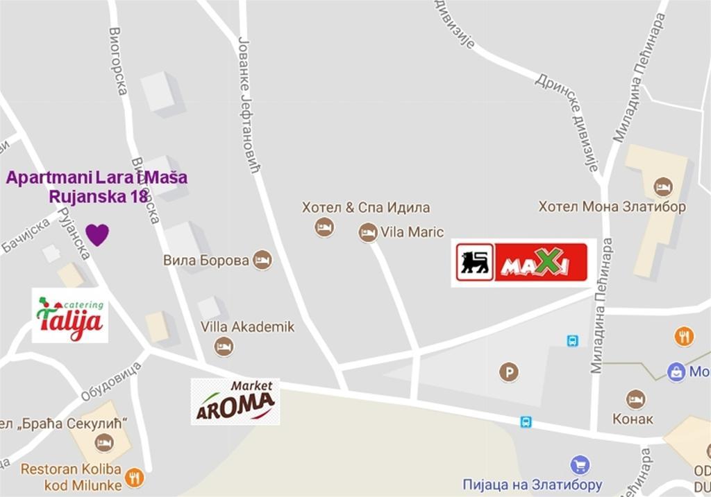 דירות Centar! Masa זלאטיבור מראה חיצוני תמונה